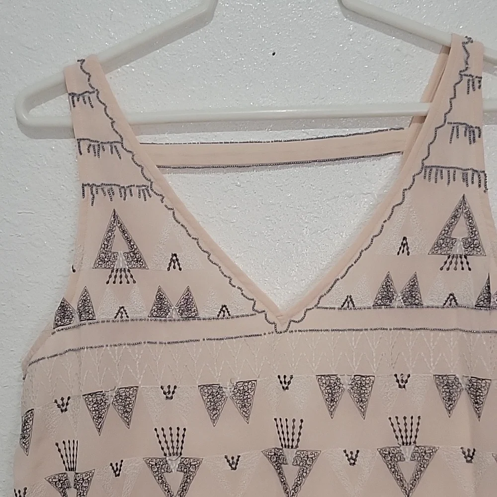 Free People Francis Bean Beaded Mini Dress Size Small